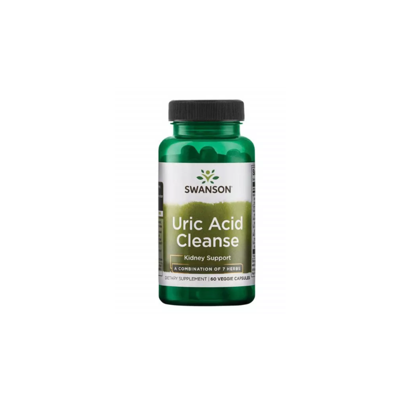 Uric Acid Cleanse (Sanatatea Rinichilor, Anti Guta) 60 cps - Swanson