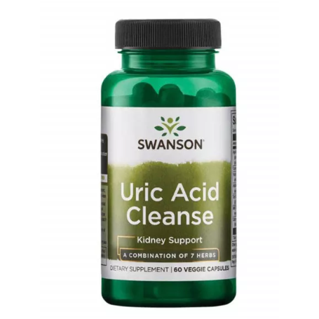 Uric Acid Cleanse (Sanatatea Rinichilor, Anti Guta) 60 cps - Swanson