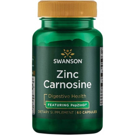 Zinc Carnosine (PepZin GI), 60 capsule, Swanson