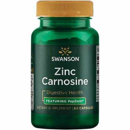 Zinc Carnosine (PepZin GI), 60 capsule, Swanson