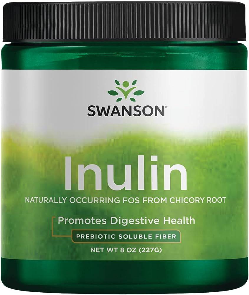 Probiotic Inulin Powder (Inulina), Chicory Root, 227 g, Swanson