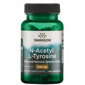 N-Acetyl L-Tyrosine (Tirozina) 350mg, 60 cps - Swanson