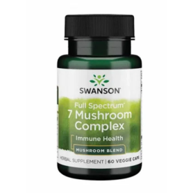 Full Spectrum Complex 7 Mushroom (Complex 7 ciuperci) 60 cps - Swanson