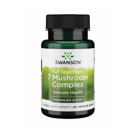 Full Spectrum Complex 7 Mushroom (Complex 7 ciuperci) 60 cps - Swanson