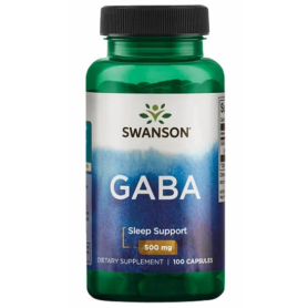 GABA 500mg, 100 Capsule - Swanson