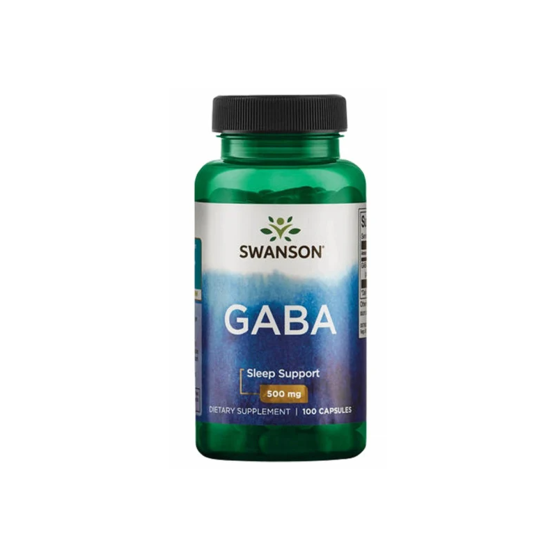 GABA 500mg, 100 Capsule - Swanson