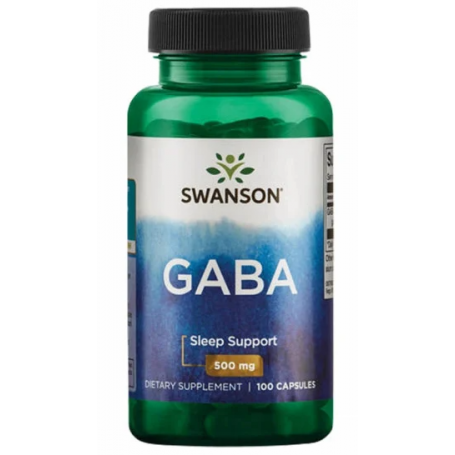 GABA 500mg, 100 Capsule - Swanson