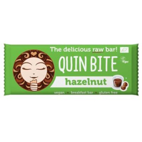 Baton cu alune de padure raw eco-bio 30g - Quin Bite