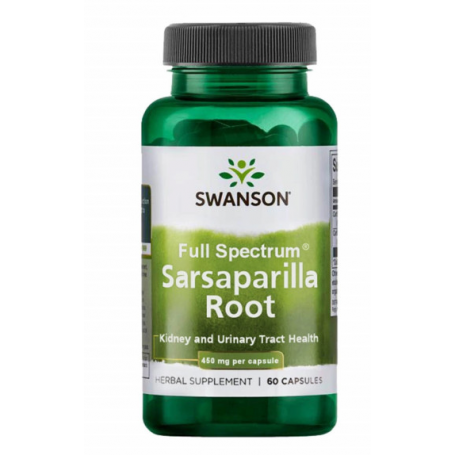 Sarsaparilla Root (Sanatatea tractului urinar) 450 mg, 60 cps - Swanson
