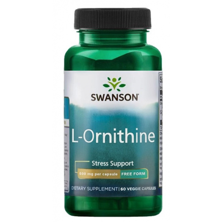 L-ORNITINA HCL 500 MG, (AMINOACID), 60 CAPSULE - SWANSON