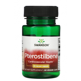 Pterostilbene 50 mg, 30 capsule - Swanson