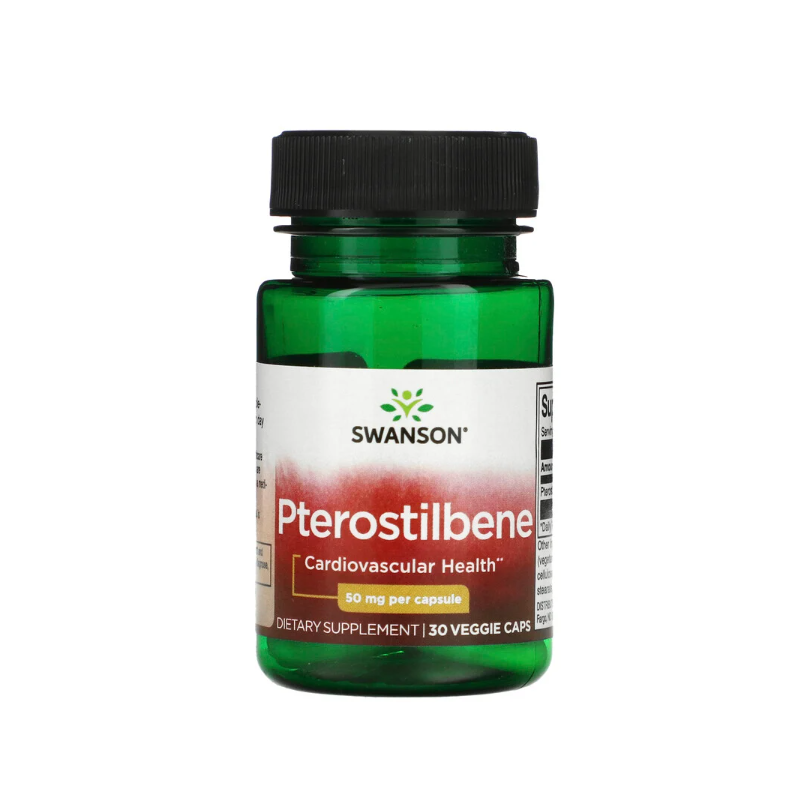 Pterostilbene 50 mg, 30 capsule - Swanson