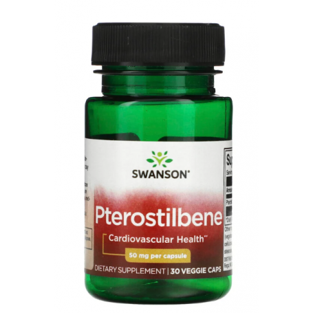 Pterostilbene 50 mg, 30 capsule - Swanson