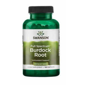 Burdock Root (Radacina de Brusture) 460 mg, 100 capsule - Swanson