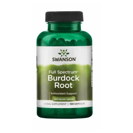 Burdock Root (Radacina de Brusture) 460 mg, 100 capsule - Swanson