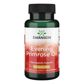 Evening Primrose Oil, Ulei De Primula Pre Menopauza, Luminita Noptii, 500 mg, 100 Capsule, Swanson