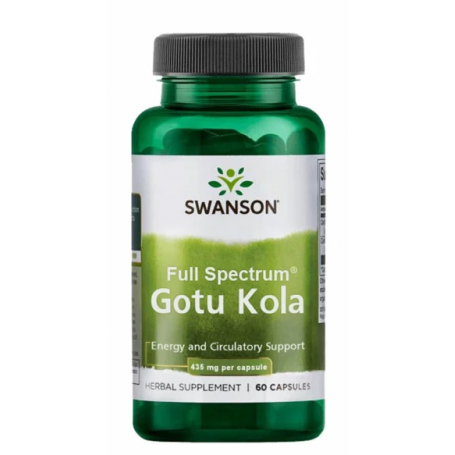 Full Spectrum Gotu Kola 435mg, 60 capsule - Swanson