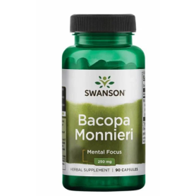 Bacopa Monnieri Extract 250mg, 90 capsule - Swanson