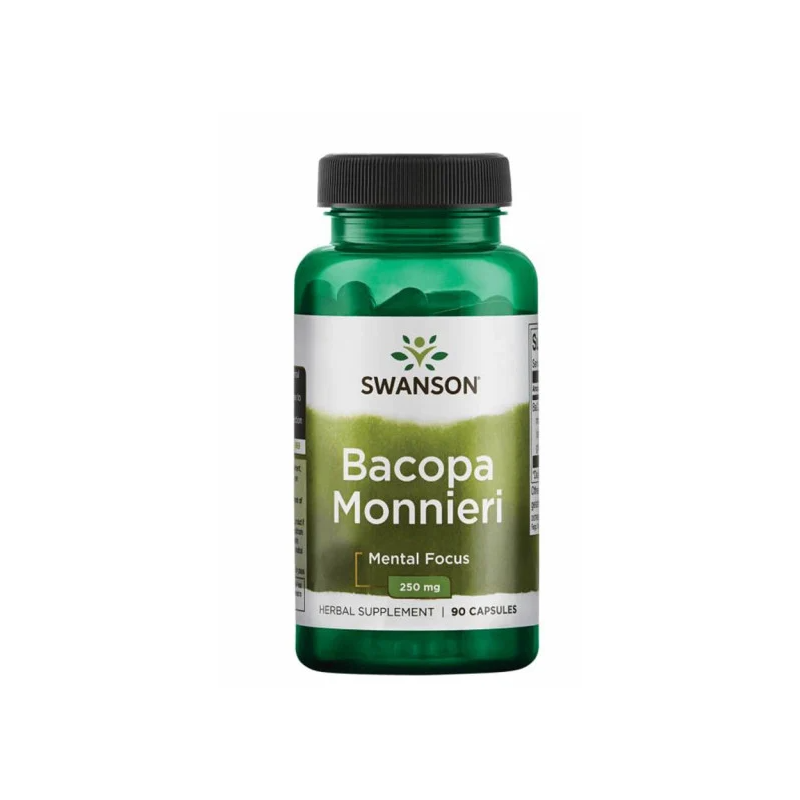 Bacopa Monnieri Extract 250mg, 90 capsule - Swanson