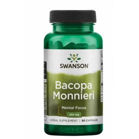 Bacopa Monnieri Extract 250mg, 90 capsule - Swanson