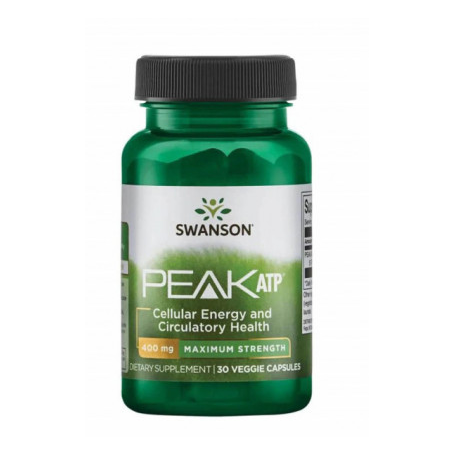 Peak ATP (Energie Celulara) 400 mg, 30 capsule - Swanson