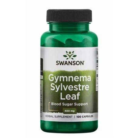 Gymnema Sylvestre Leaf (Gurmar) 400 mg, 100 Capsule - Swanson