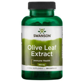 Olive Leaf Extract (Frunze Maslin) 500 mg, 120 capsule - Swanson