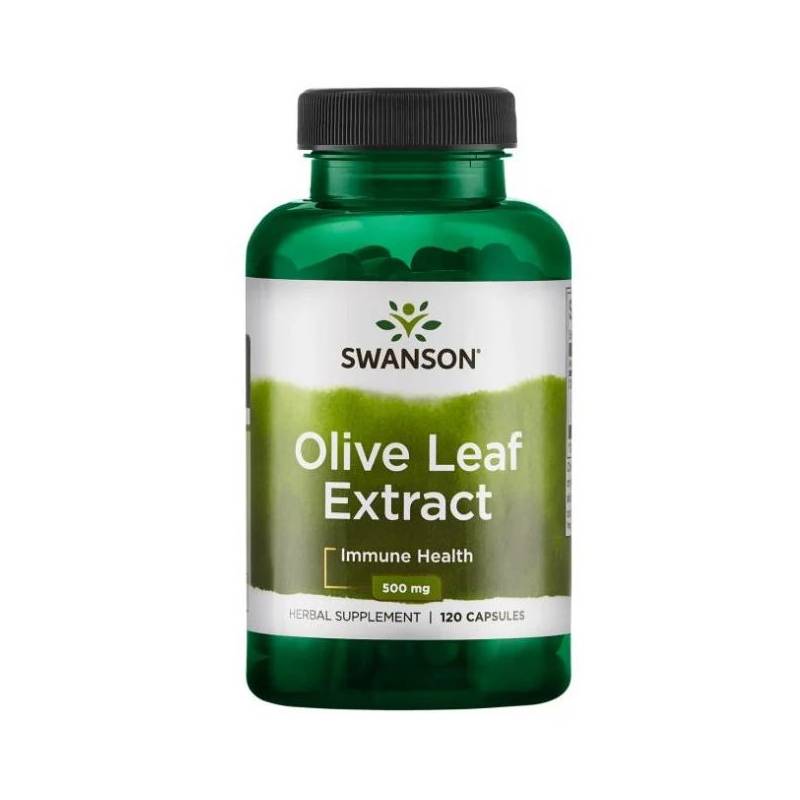 Olive Leaf Extract (Frunze Maslin) 500 mg, 120 capsule - Swanson