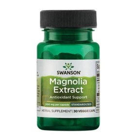 Magnolia Extract Standardizat 200 mg, 30 Capsule - Swanson