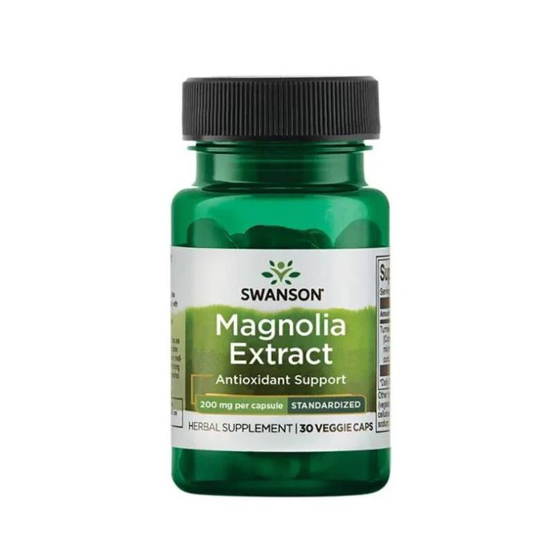 Magnolia Extract Standardizat 200 mg, 30 Capsule - Swanson