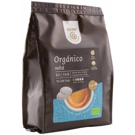 Cafea Organico, 18 paduri a 7g, 126g - Gepa