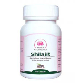 Shilajit 500mg, 60cps - Herba Ayurvedica