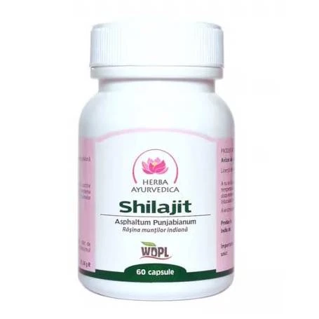 Shilajit 500mg, 60cps - Herba Ayurvedica