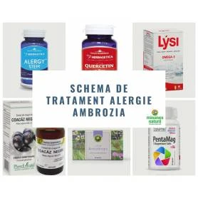 Schema de tratament antialergic I (alergie la ambrozia)