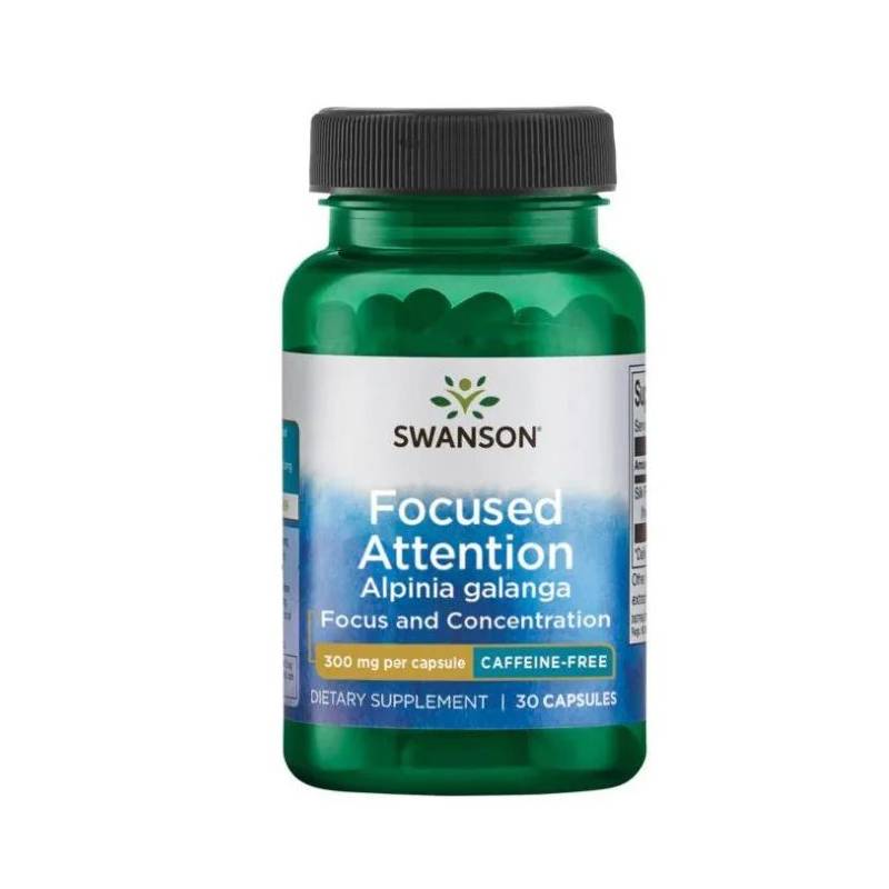 Focused Attention Alpinia Galanga 300 mg, 30 cps - Swanson