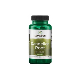 Dandelion Root, Radacina de Papadie, 515 mg, 60 capsule, Swanson
