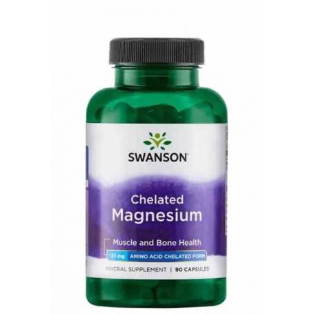 Magnesium Chelated Albion 133mg, 90 capsule - Swanson