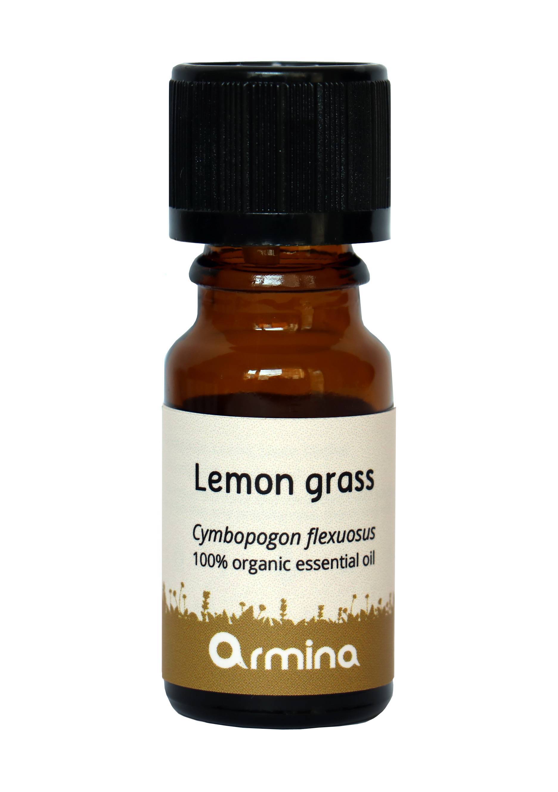 Ulei esential de lemongrass (cymbopogon flexuosus) eco-bio 10ml - armina