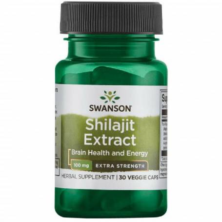 Shilajit Extract Extra Strength, Mumio - TruFulvic, 100 mg, Swanson:
