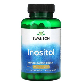 Inositol (Vitamina B8) 650mg, 100 capsule - Swanson