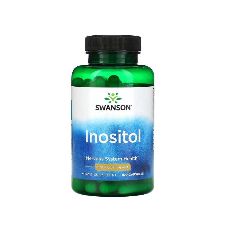 Inositol (Vitamina B8) 650mg, 100 capsule - Swanson