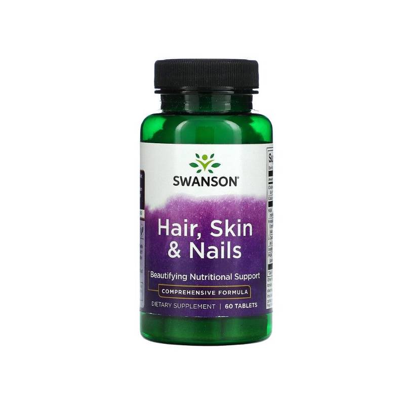 Hair, Skin & Nails (Piele, Par si Unghii) 60 tablete - Swanson