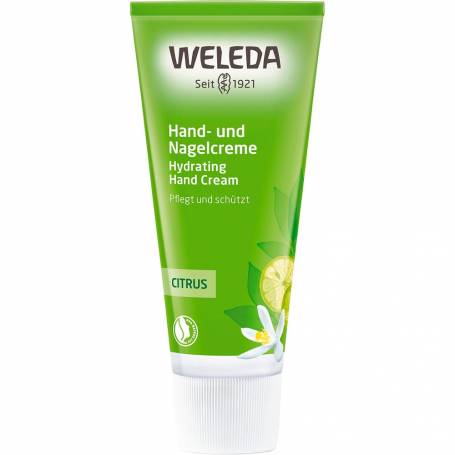 Crema cu citrice pentru maini si unghii, 50 ml, Weleda