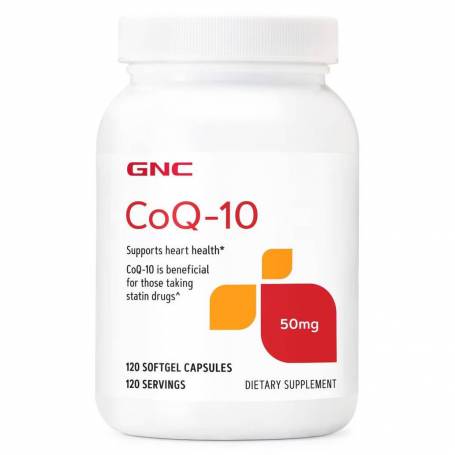 CoQ-10, Coenzima Q10 -50mg, 120cps - GNC