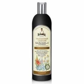 Balsam Natural pentru Volum si Stralucire cu Propolis, 550 ml, Bunica Agafia
