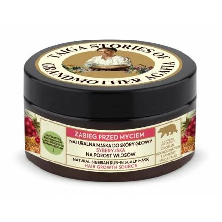 Tratament scalp pentru stimularea cresterii parului, 100 ml, Bunica Agafia