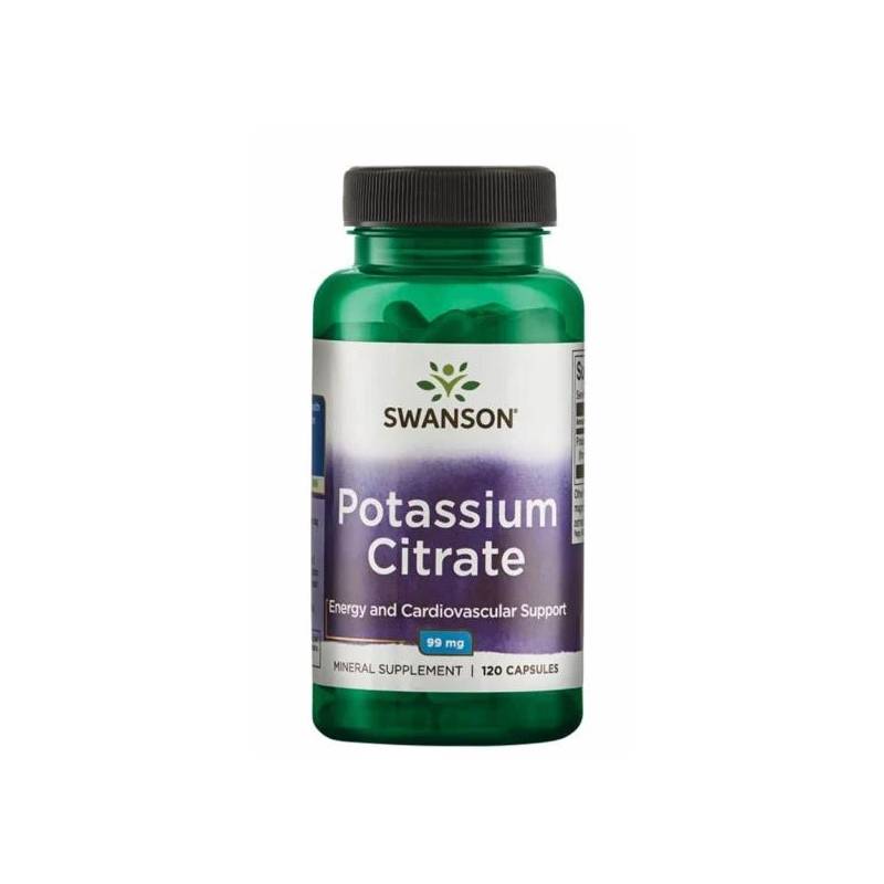 Potassium Citrate 99mg, 120 capsule - Swanson