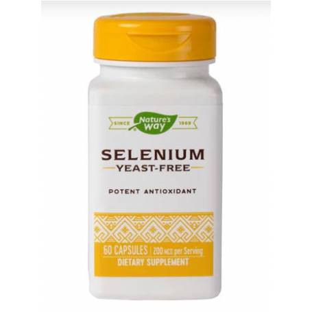 Selenium 200mcg 60tb - Nature's Way - Secom