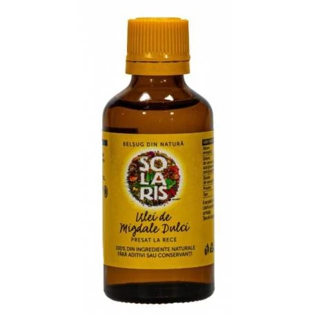 Ulei de migdale dulci 50ml, Solaris