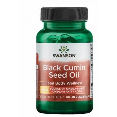 Black Cumin Seed Oil (Chimen Negru) 500 mg, 60 capsule - Swanson